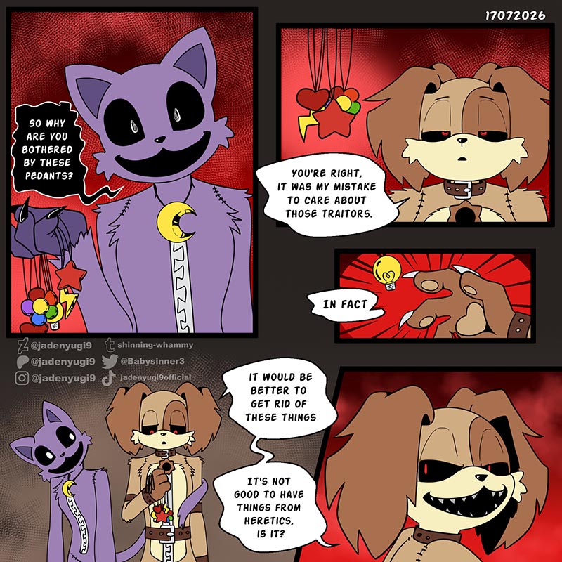Babysinner3's tweet photo. #SmilingCritter #redtherapy #dogday #catnap
guilty (06/08)
I'll be posting them every Friday, but the 8 pages are already available on my Patreon.
don't forget my comissions still open here or on my vgen https://t.co/o1DA95QQjR