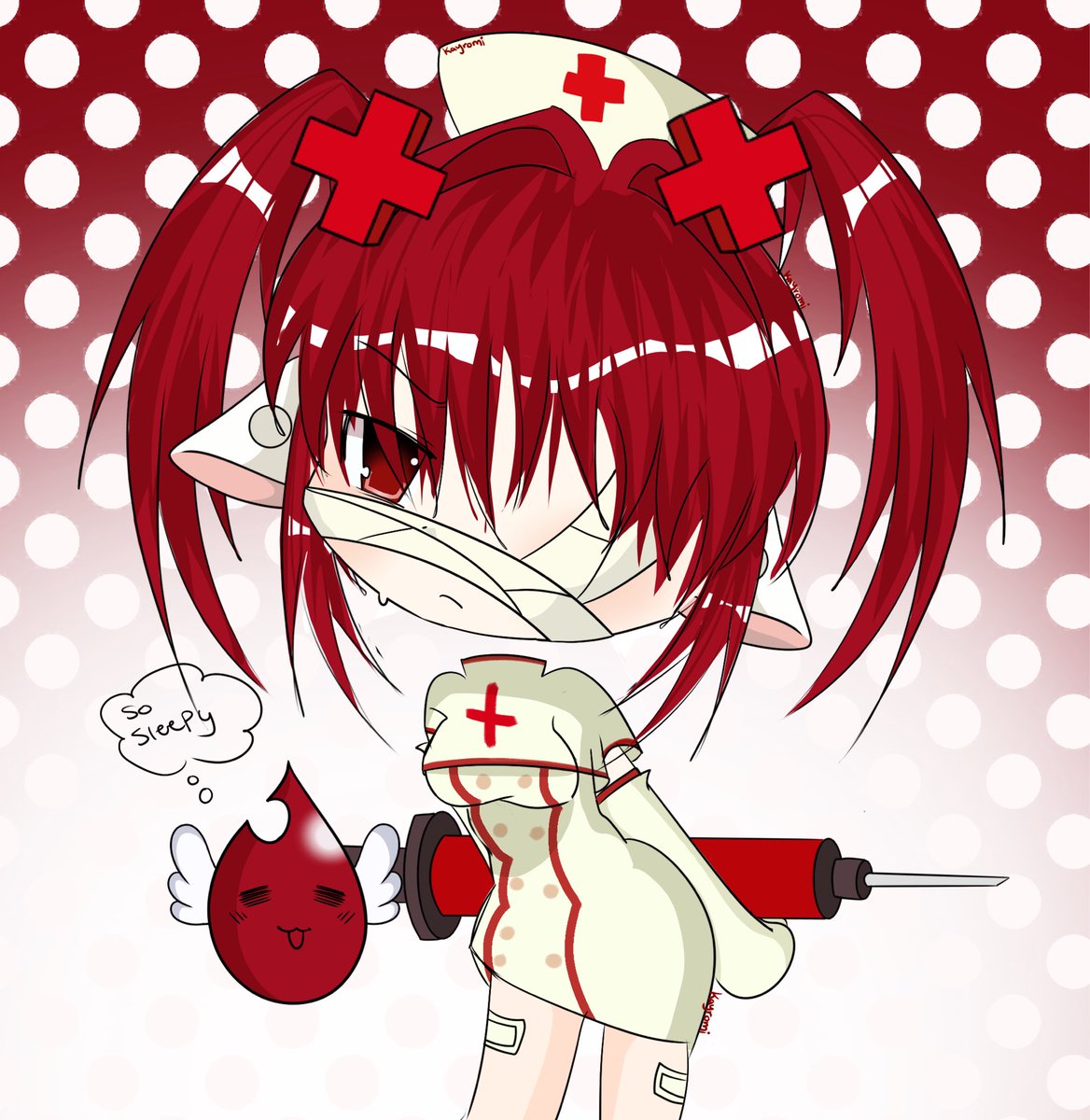 Kayromi___'s tweet photo. More drawings/my sona Hesan #drawing #moe 
Only time I’ve ever given my OC a creative name

He: hemoglobin
San: sangre

Big brain https://t.co/Mz1p1XyRHl