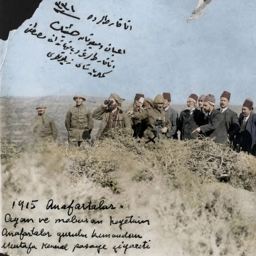 umuttgunerr's tweet photo. NADİR BİR MUSTAFA KEMAL FOTOĞRAFI
Mustafa Kemal Atatürk'ün, Çanakkale Anafartalar Grup Komutanlığı yaptığı dönem... https://t.co/0W8mEcwX1W