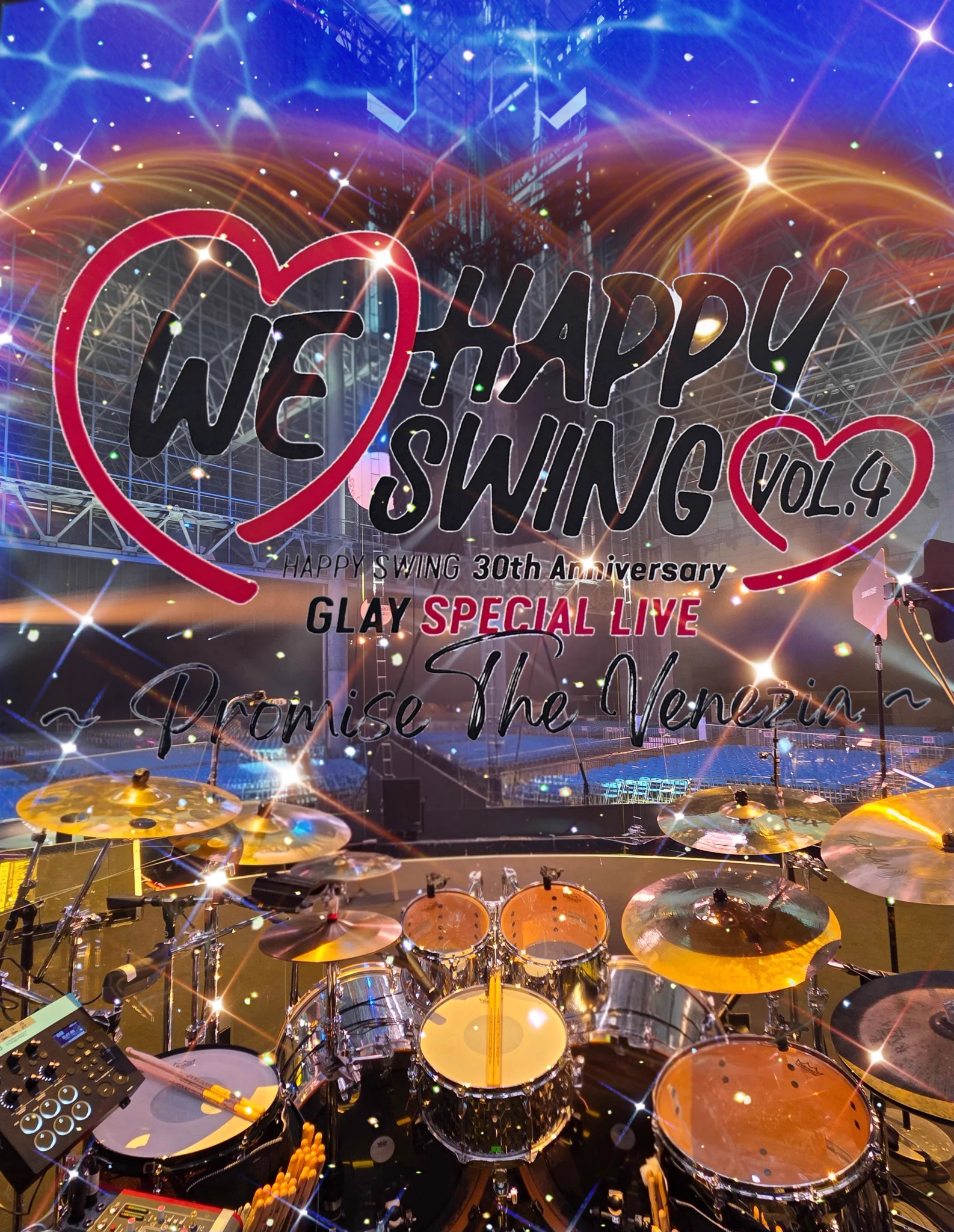 GLAY、30周年「HAPPY SWING」幕張メッセ初日公演大成功