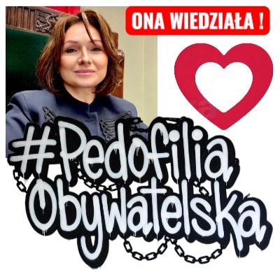 WygrajmyPolske's tweet photo. Czy matka chrzestna zboczeńców zostanie odwołana? https://t.co/7DCzSJOEOj