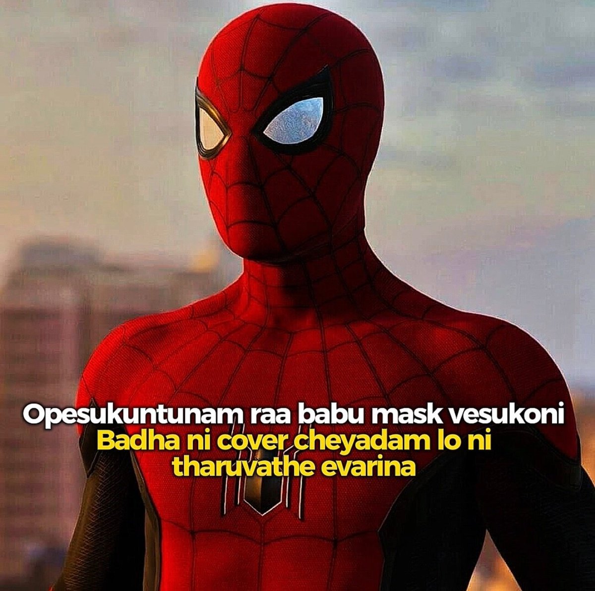 itsmerahul08's tweet photo. Bhale cover chesav bro #SpiderMan
#SpidermanBrandNewDay https://t.co/ddBF6InrQK