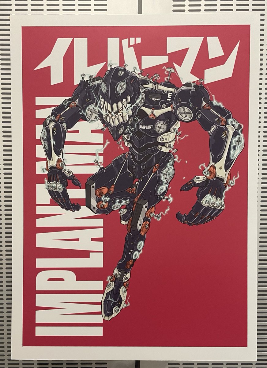 kamo_piyo's tweet photo. インディペンデント東京にてイレバーマン展示します🫡

アクリルに絵をインプラントしました🔩

#independenttokyo2026 
#イレバーマン https://t.co/08Bdm6huSe