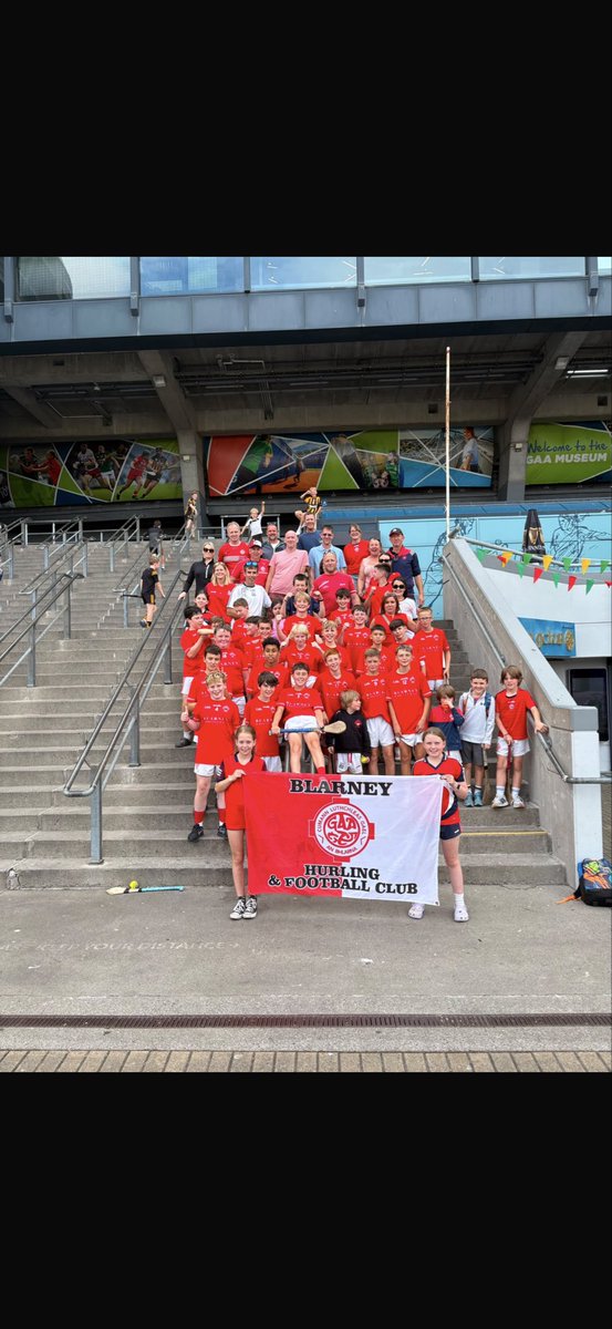 GavinPromotion's tweet photo. Great to see the enjoyment that @BlarneyGAA u12s got from there day out in Croke Pairc last Monday . 3 games on an immaculate pitch and a stadium tour allowed for a great day with wonderful memories . @MuskerryGAA @OfficialCorkGAA @CorkGAACoaching https://t.co/mEGT2cAO2S