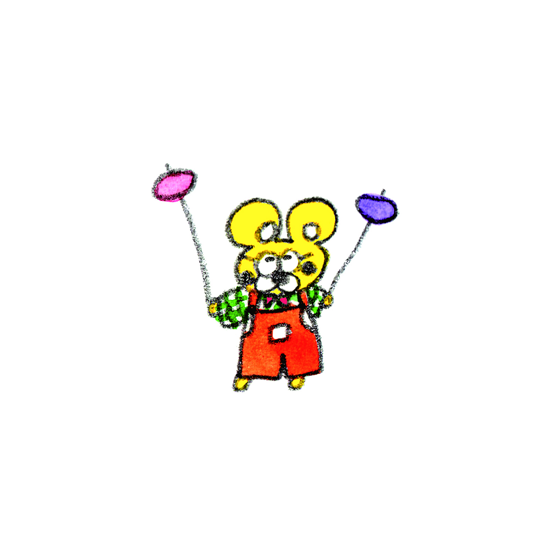AnneImai's tweet photo. 棒の先っちょにあるのはベレー帽 https://t.co/ueASxpnWvk