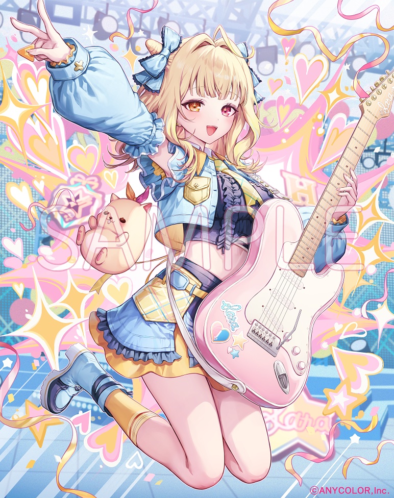kasu1923's tweet photo. なんと!!!!!今年も!!!!!!!!!星川サラちゃんのお誕生日グッズ担当させていただきました!!!よろしくお願いします🎸⭐️ https://t.co/rncPjZz7Lc