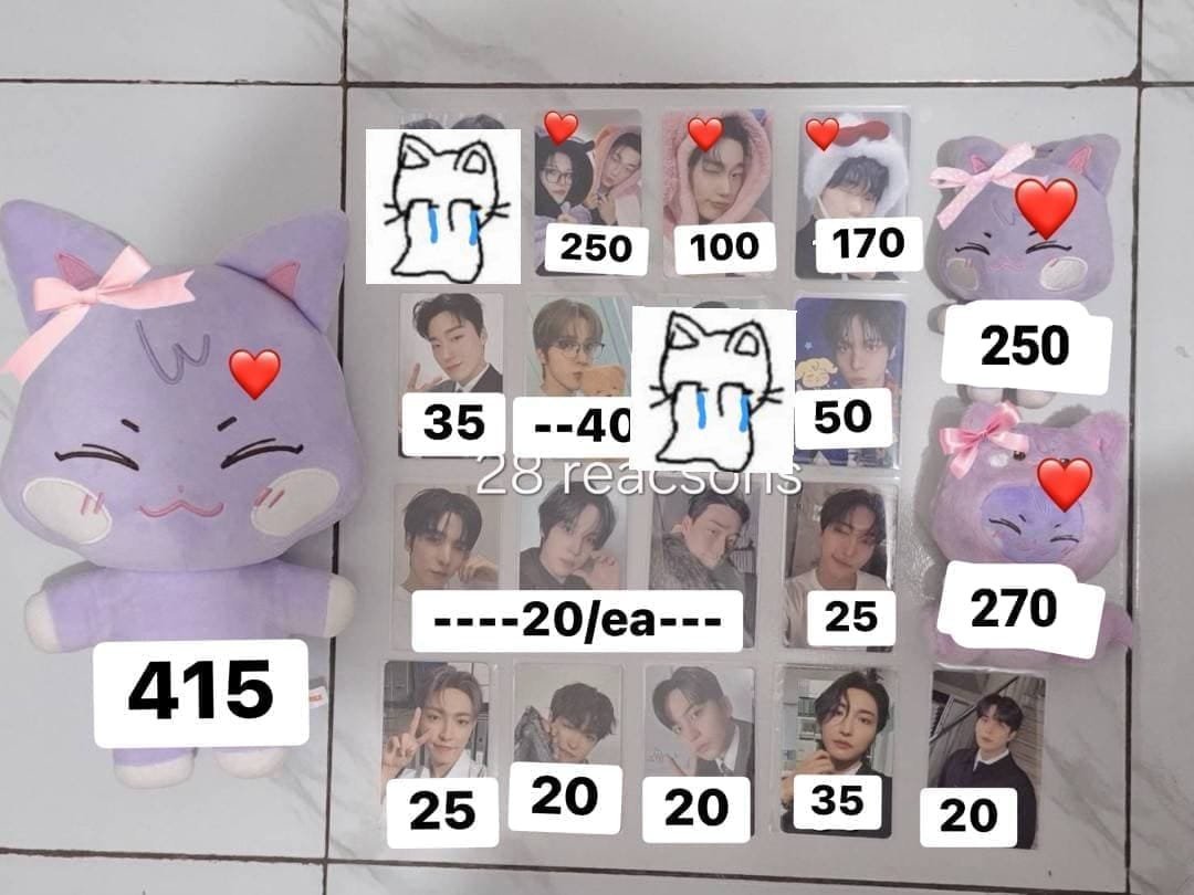 yunsanarsi's tweet photo. Help rt moots, wts no need to take all but in rush. Boleh nego dan yg ditandai 🫶 pair ya. Thank you https://t.co/S9tPOs0qKT