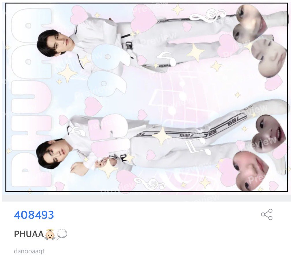 dawannasleep's tweet photo. 👼🏻💭 pls kindly RT
f♡r #โก๋ยโต๋ยก็โอเค lover

-` personal use 0nly ´-

❤︎ polapolar Moshi Moshi
cOde - 408493

PHUAA 789 survival postcard ( sticker ) 4*6 inches 🩷🩵 https://t.co/CEXFYQOSwH