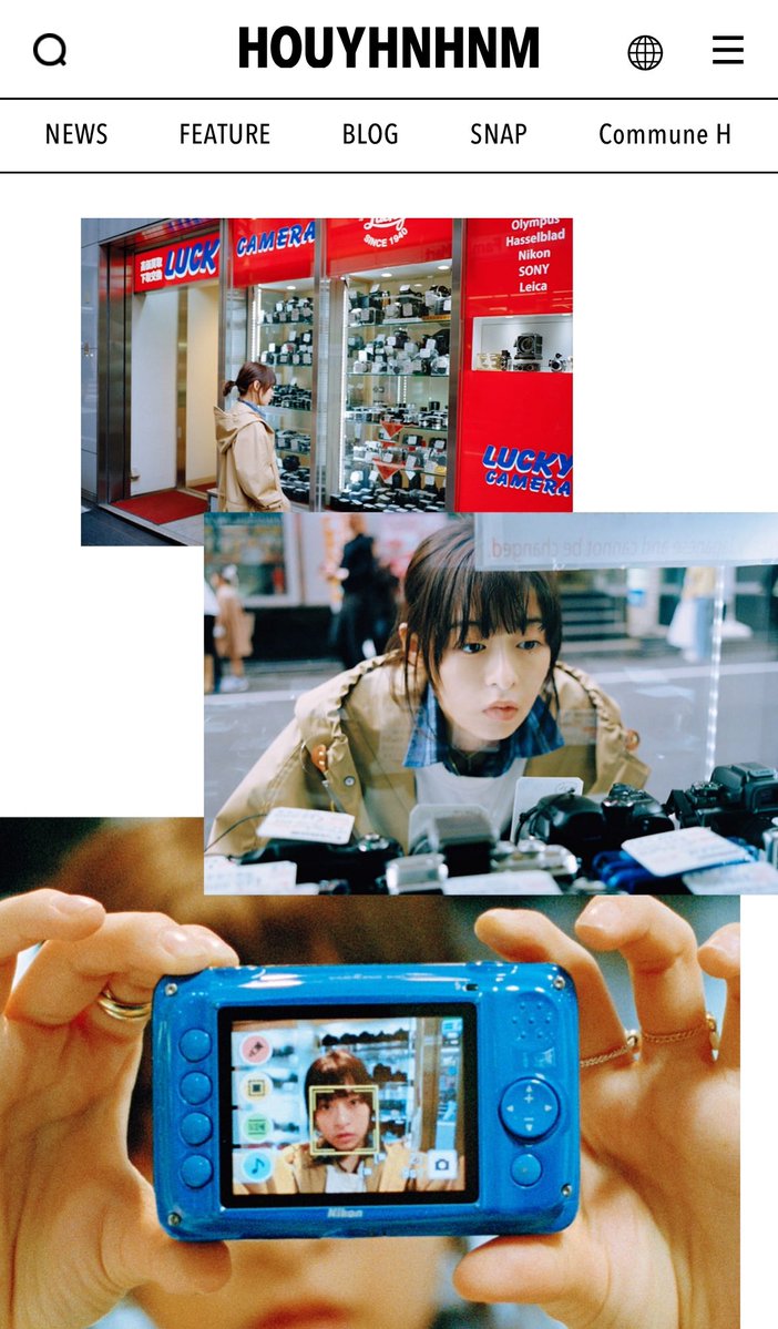 LuckyCameraShop's tweet photo. 「森七菜が記録する、新宿。」

で当店が紹介されました。

WEBマガジン『HOUYHNHNM』(フイナム)に掲載されています

よろしければご覧ください

https://t.co/ADQkg3y5Ky https://t.co/CNPPxN0kfO