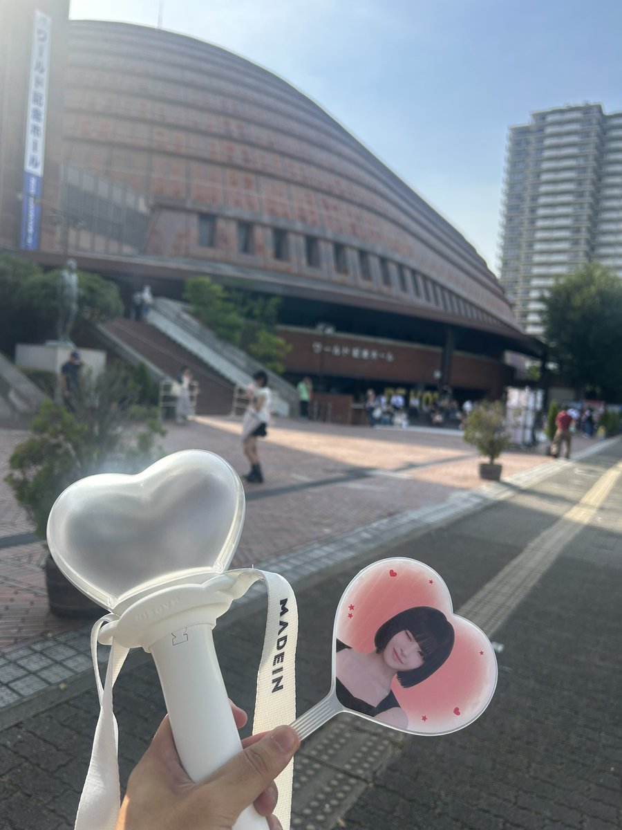 nagomi1pick's tweet photo. 神戸ライブ来た❣️
#MADEIN https://t.co/pXb9fO2uWt