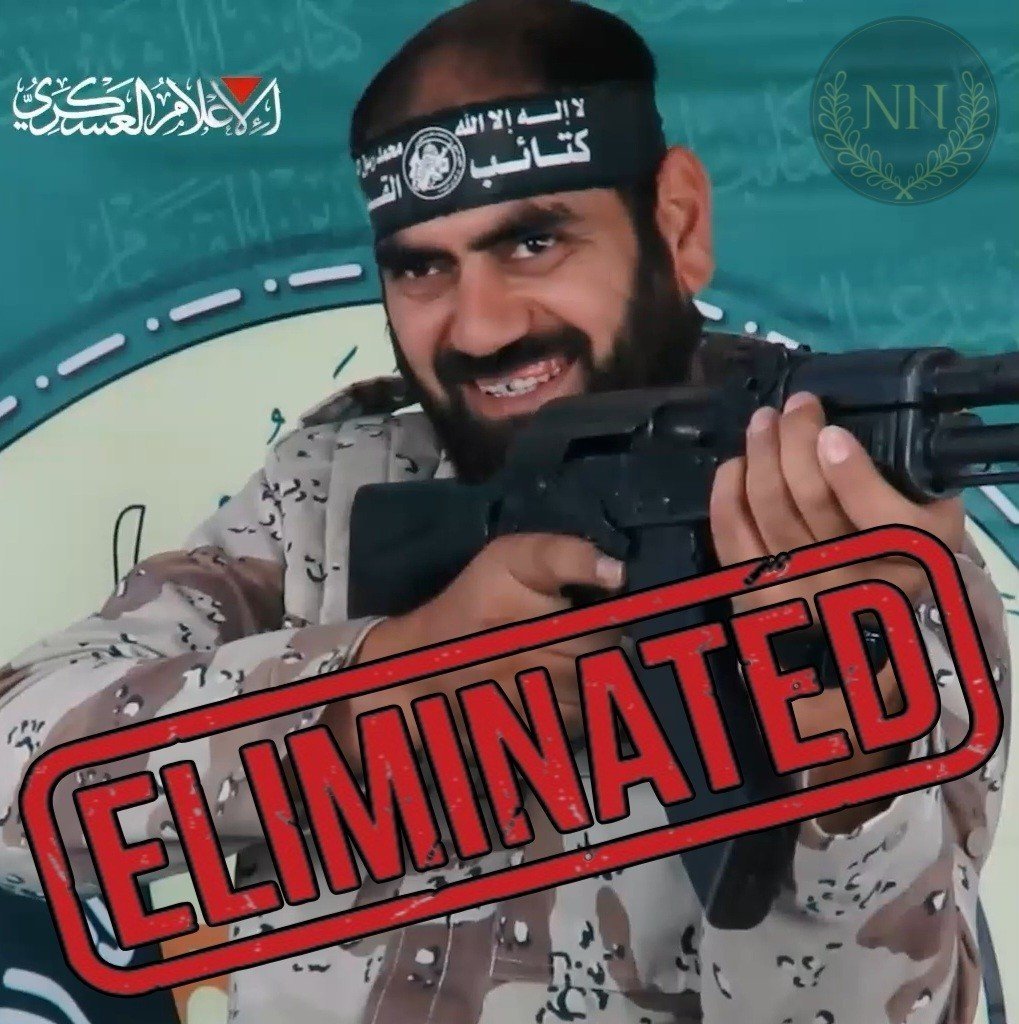 ipadasher's tweet photo. ELIMINADO❌️

Hamas terrorista Muhammad Abu Ali  permanetemente neutralizado em Gaza pela IDF

ONE. BY. ONE. 💥 https://t.co/7lV0IpD7CV
