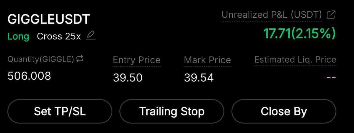 best_signal11's tweet photo. ♻️I’m buying GIGGLE — jump in before it flies

SL: 37.60
TP = in my vip
#cryptonewsdaily #CRYPTONewsTalk #cryptolovers https://t.co/WjBYHfplmb