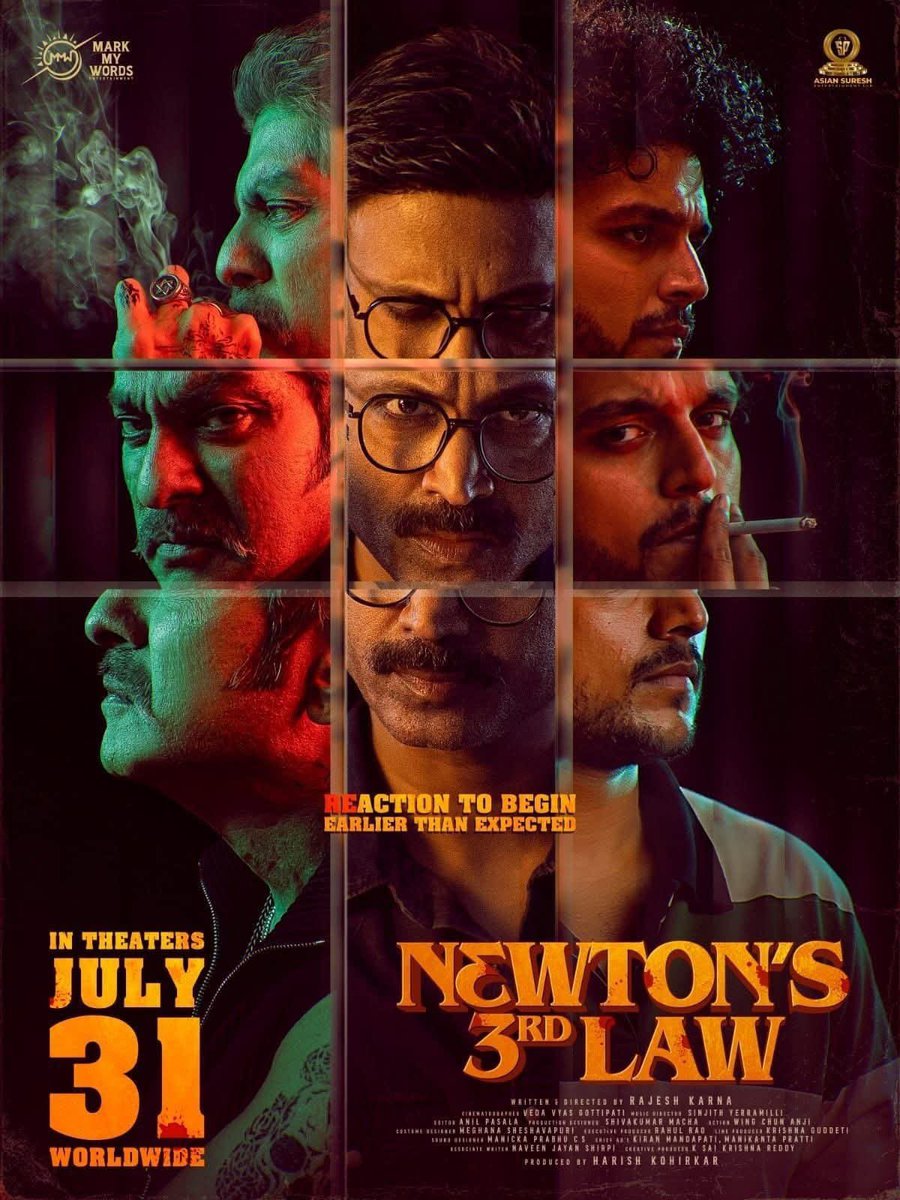 ssk1122's tweet photo. #Newtons3rdLaw releases today! Hoping this beautiful film finds all the love it has been made with. ❤️❤️❤️❤️❤️
All the very best @iSumanth anna! I'm sure your action will get the reaction it truly deserves just like always. 🤗🤗🤗
My dear @iVedaVyasG, I know how much this moment means to you. Already hearing great things about your work… This is just the beginning of many more milestones to come. ❤️
@IamJagguBhai JB Babai with you on board, I'm sure this one is going to strike a chord…..💥💥 @ktrinadhvarma wishing you all the very best! Hope this film opens many new doors for you….❤️❤️❤️
Wishing the entire team huge success! Can't wait to watch what you have all created. 😍😍🤗🤗