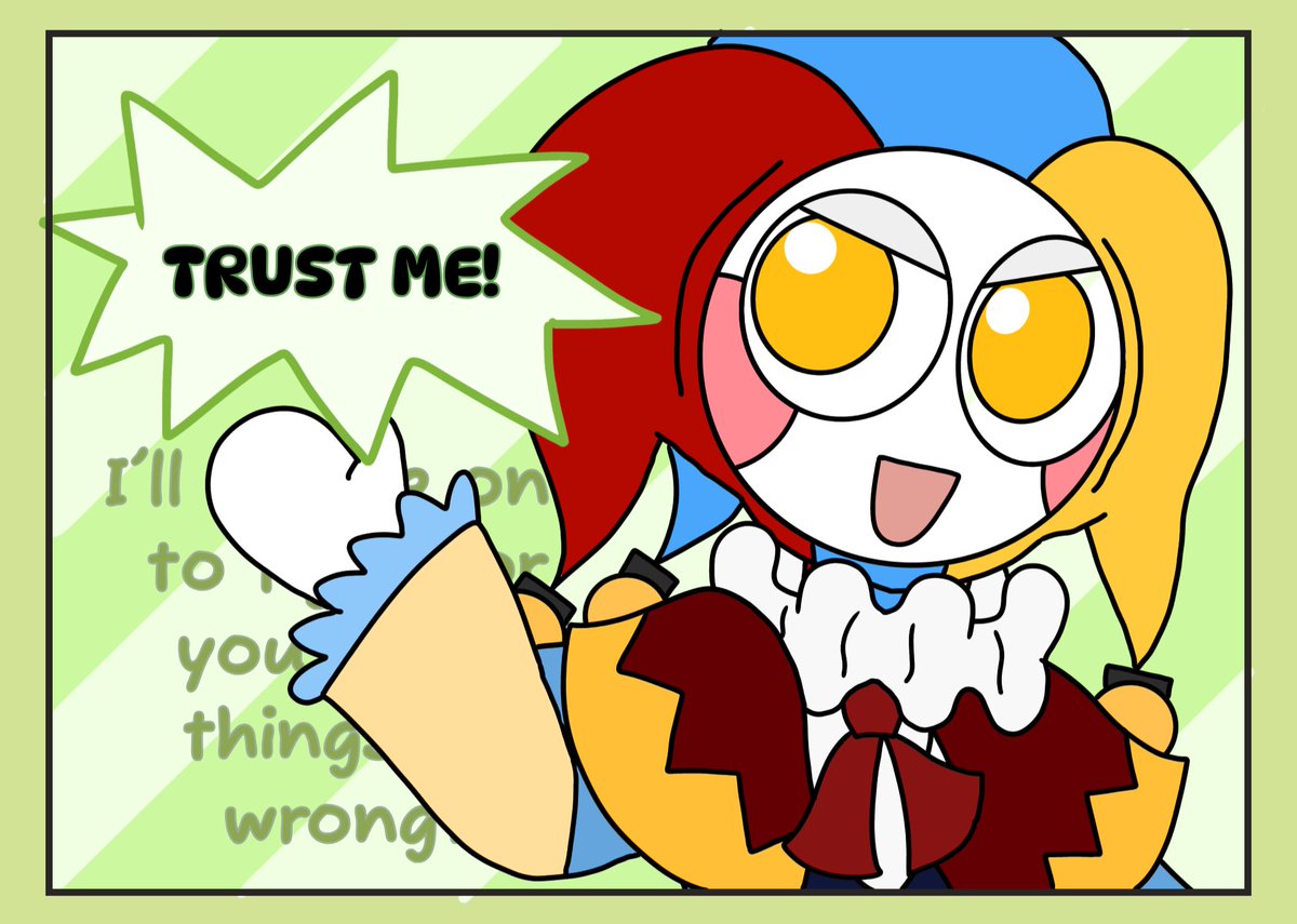 Yuna_Funtime's tweet photo. Into the Prototype verse I guess. I named them the Jesterfool trio! (Based on the Trust me animation trend) 
#poppyplaytime #ppt #prototype1006 #games #ollie #oliverludwig https://t.co/iSkMagmoO5