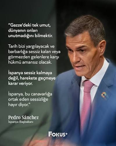 RusenPress's tweet photo. İspanya'ya Fas göçmen istilası ile İspanya Başbakanı ve hükümetinin düşürülmesinin amaçlandığı bildiriliyor.

Buna göre İspanya Başbakanının İsrail karşıtlığı ve İsrail gemilerine limanlara yanaşma izni vermemesi onun hedef haline getirilerek iktidardan indirilmesi planını devreye sokuyor.

İspanya Başbakanı Sanchez'in Filistin taraftarı açıklamaları İsrail ile birlikte bir istihbarat operasyonunu gündeme getirdi.

Fas'ın da İsrail ve ABD ile birlikte hareket ederek İspanya'da hükümeti devirme stratejisi göçmen akınına izin verdiği iddia ediliyor.

Fas askerlerinin de göçmenlerin İspanya'ya çıkmasına izin verdiği ve yönlendirdiği gözüküyor.

@sanchezcastejon 

@mjmonteroc 
@desdelamoncloa