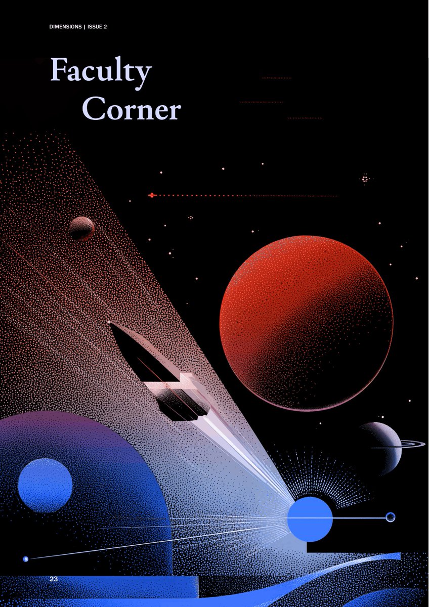 GlobalAshoka's tweet photo. Faculty Corner in Dimensions – Issue 2 features Prof. Sushan Konar, who reflects on #Cosmic #Alchemy: The Journey of #Atoms - a course that combines science fiction with #astrophysics to encourage curiosity, #creativity, and #scientific inquiry.
@kvijayraghavan @AmbikaAnupama https://t.co/OHaJOdOSDS