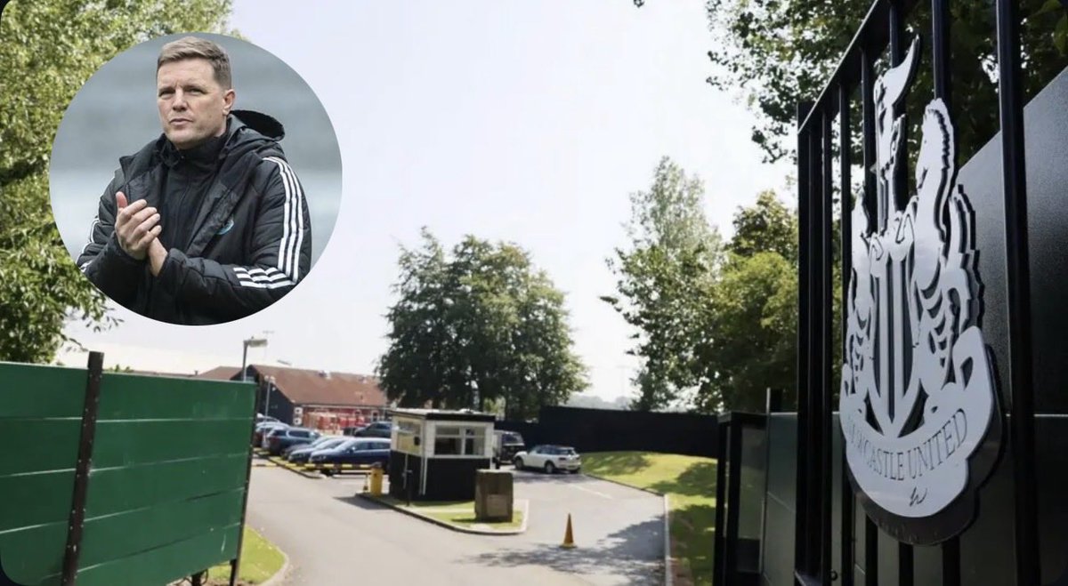 FrancisChipp's tweet photo. EXCLUSIVE🚨: Newcastle United manager Eddie Howe has arrived at the clubs training ground this morning and is completely baffled by reports he is no longer manager. 

More to follow. https://t.co/lscZQlBXaj