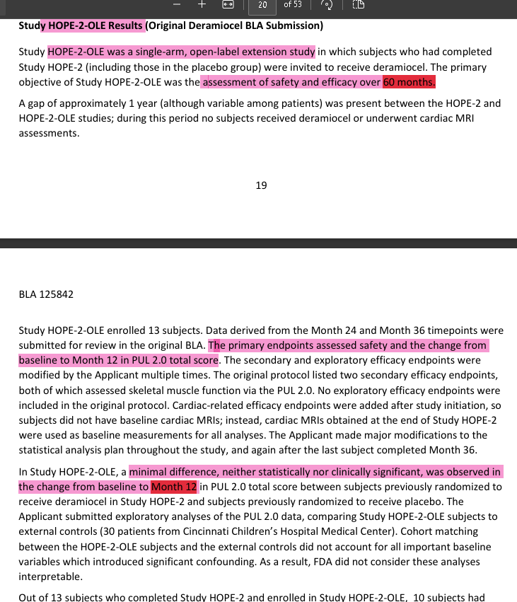 macau_w's tweet photo. $CAPR  Hope 2 OLE was successful overall. Although the FDA disregarded the post-12-month data due to baseline , patients still maintained their PUL score and LVEF function, i think debating about this at adcom will be much less confusing for the panel. https://t.co/0PX6pLKX89