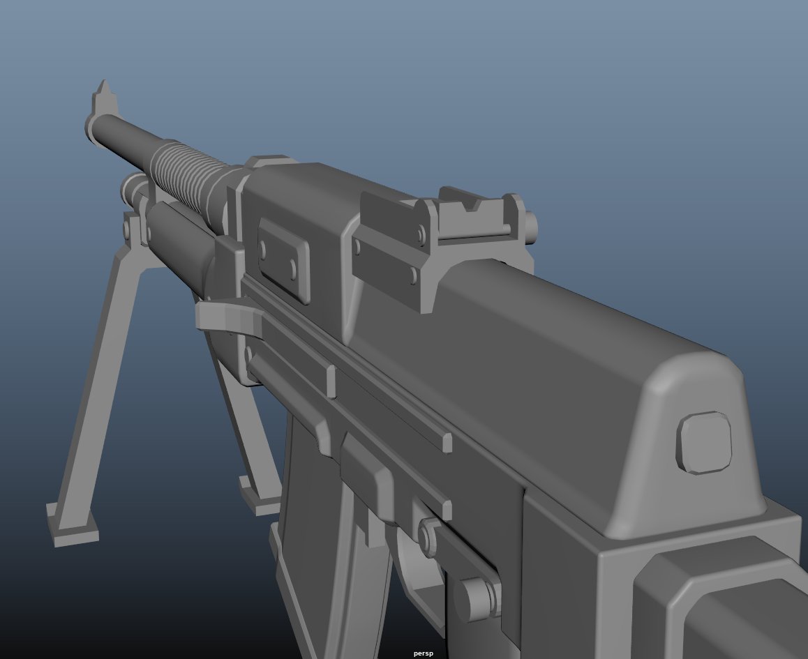RatelSix's tweet photo. yeah let's just add an aperture ladder sight with flip down battle sight https://t.co/QYP5ipHJEf