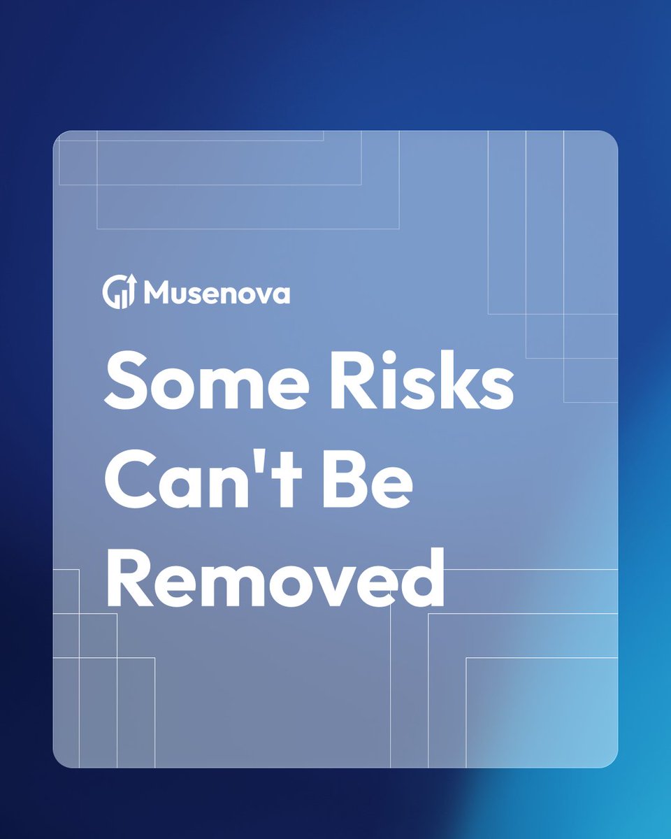 musenovalive's tweet photo. Some Risks Can’t Be Removed

Technology, information, and experience can improve trading decisions—but they cannot eliminate risk.

News, volatility, liquidity shifts, and market gaps are part of financial markets.

#Musenova #RiskManagement #Trading #Forex https://t.co/nYJ32kPkHs