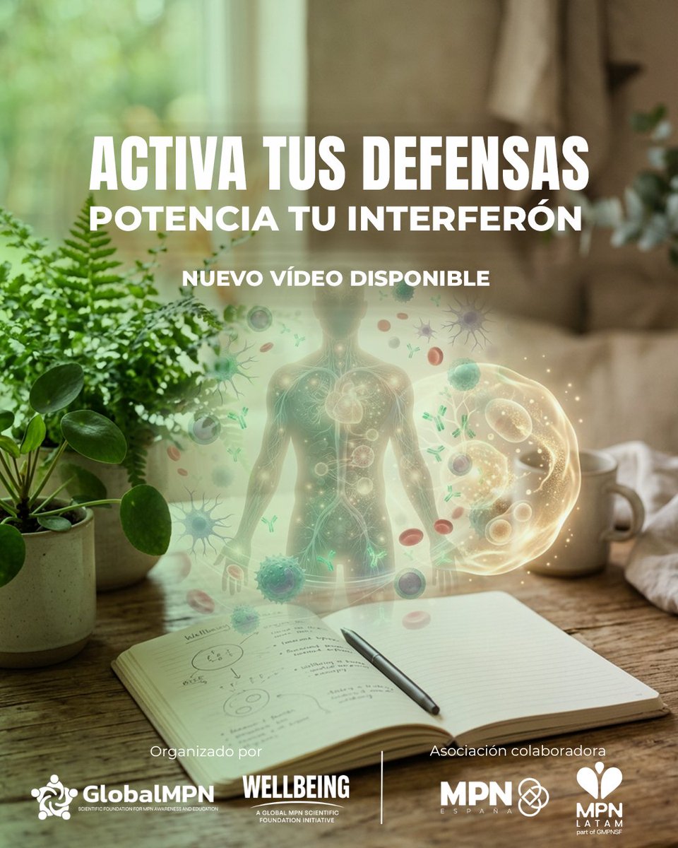 gmpnsf's tweet photo. 🌿 New Global MPN article

Natural interferon, immunity and wellbeing: key insights from the webinar with José María Sánchez Navarro.

Read the summary and watch the full webinar.

👉 https://t.co/58NrRcWH8d

#MPN #GlobalMPN #Wellbeing https://t.co/o1hDsSp5QJ