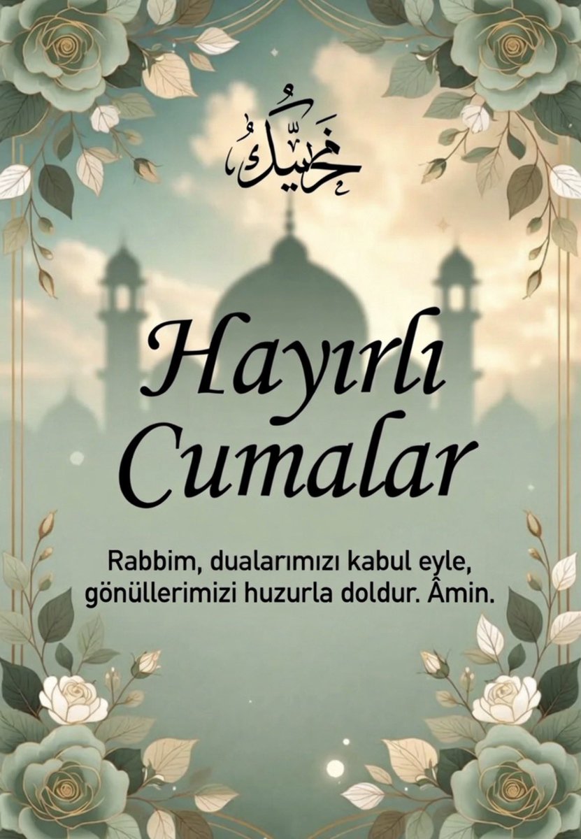 Tahir___olcer's tweet photo. Hayırlı Cumalar. Dualarınız kabul, gönlünüz huzurlu olsun. Sağlıklı, mutlu, huzurlu vakitleriniz olsun. https://t.co/YWGuXnt6j5