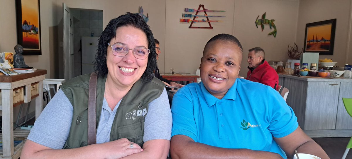 AFAPPartnership's tweet photo. Meet Mashudu, who is supporting young women through encouragement and practical agricultural demonstrations under AFAP South Africa’s EU-funded climate-smart agriculture project in Limpopo. Her approach helps participants build skills and confidence through hands-on learning. https://t.co/5GJ0AEel9q