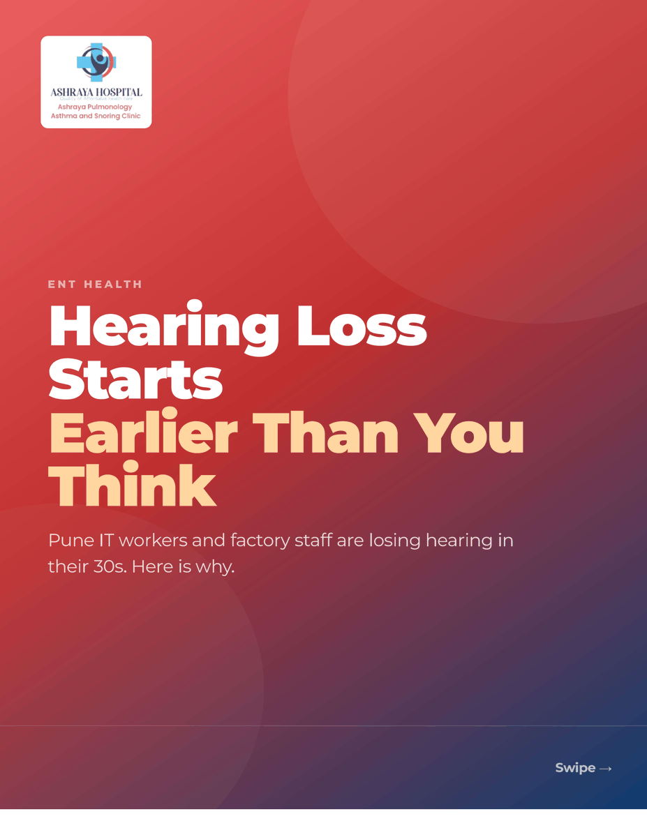 Ashraya_Pune's tweet photo. Turning up the TV or asking others to repeat themselves could be early signs of hearing loss. Don't ignore the signs—get your hearing checked early.

#HearingHealth #ENTCare #HearingLoss #EarHealth #AshrayaHospital https://t.co/dYk7lRMoEZ