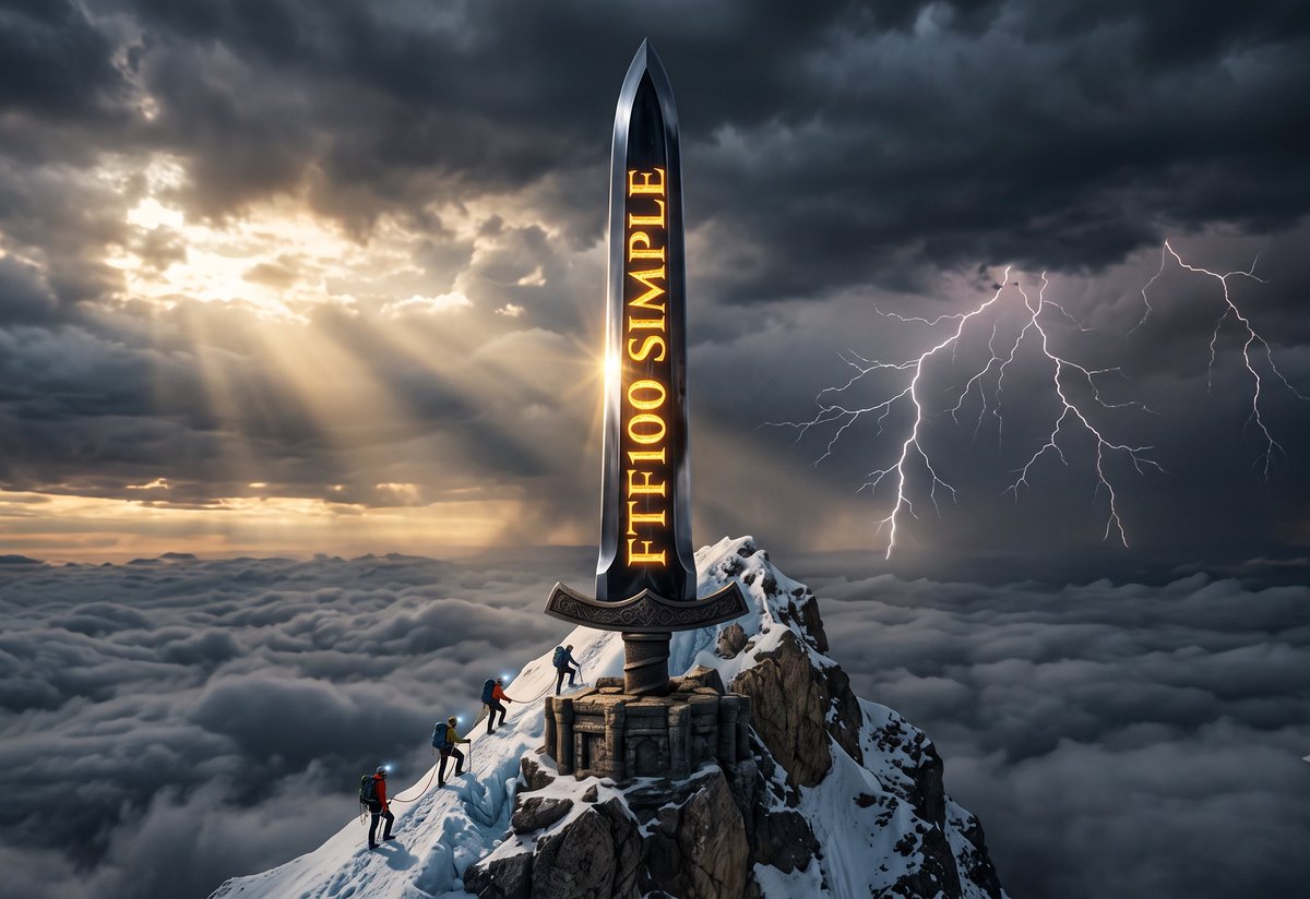 FTFflip100's tweet photo. 🌩️⛰️🦁
Every storm has an expiration date.
Every challenge has a lesson.
And every patient Lion gets rewarded. 💎🔥
The light always shines through. ☀️#FTF100 https://t.co/IWWKUK38hD