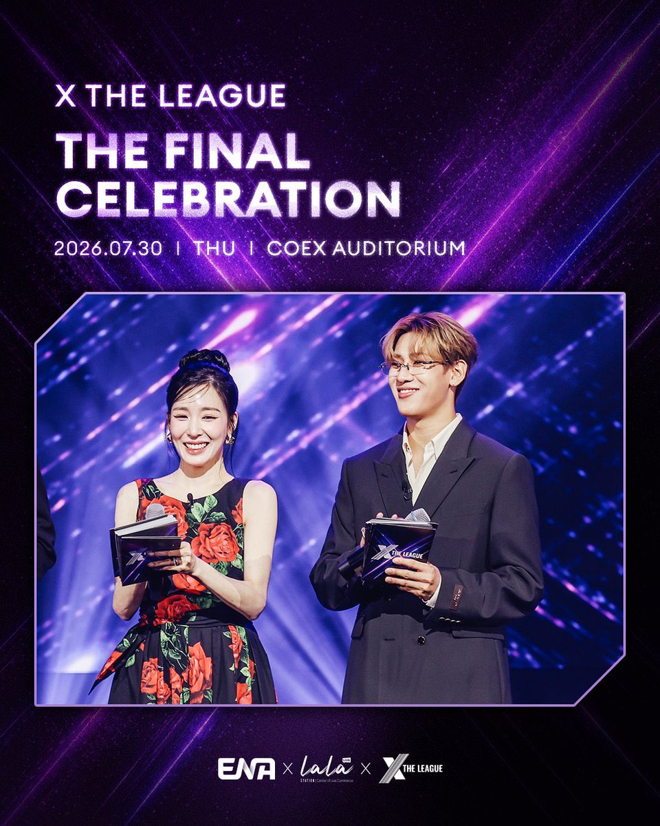BamBamBooster's tweet photo. THE FINAL CELEBRATION 🏆

งานประกาศรางวัล X THE LEAGUE AWARDS: บทส่งท้ายอันยิ่งใหญ่ของการแข่งขันในลีกสุดเข้มข้นที่ดำเนินมายาวนานถึง 5 เดือน

เหล่าผู้ขายระดับโลกจาก 8 ทีมและ 9 ประเทศมารวมตัวกันเพื่อเฉลิมฉลองให้กับความท้าทายและความสำเร็จของกันและกัน
พร้อมทั้งย้อนรำลึกถึงเส้นทางที่ได้ร่วมฝ่าฟันมาด้วยกัน

ตั้งแต่โชว์สุดพิเศษจากพิธีกรของงานอย่าง "แบมแบม" (BamBam) ไปจนถึงการแสดงฉลองความสำเร็จจากวง FIFTY FIFTY และ EPEX

หลังจากการแข่งขันอันดุเดือด
ทีมใดกันแน่ที่จะคว้าตำแหน่งผู้ชนะสูงสุดไปครอง?

เรื่องราวจริงยังไม่จบลงเพียงเท่านี้
มาร่วมเป็นสักขีพยานในเส้นทางอันเข้มข้นนี้ไปพร้อมกัน

วันอาทิตย์ที่ 2 สิงหาคม เวลา 19:50 น.
ออกอากาศตอนแรกทางช่อง ENA

เวทีสุดท้ายพร้อมแล้ว
มาร่วมติดตามเรื่องราวบทสรุปนี้ไปพร้อมกัน

#MCBamBamXTheLeague
#XTL #XTheLeague #lalastation #ENA #LiveCommerce
#BamBam #뱀뱀 @BamBam1A 
@BAMBAMxBAMMIE