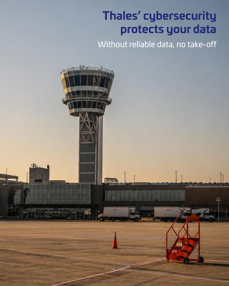 thalesgroup's tweet photo. No reliable data, no safety or performance. Thales secures travel with accurate, protected data for smooth journeys. #Thales #Cybersecurity #Data #Travel #Aviation https://t.co/DF27Olonkg