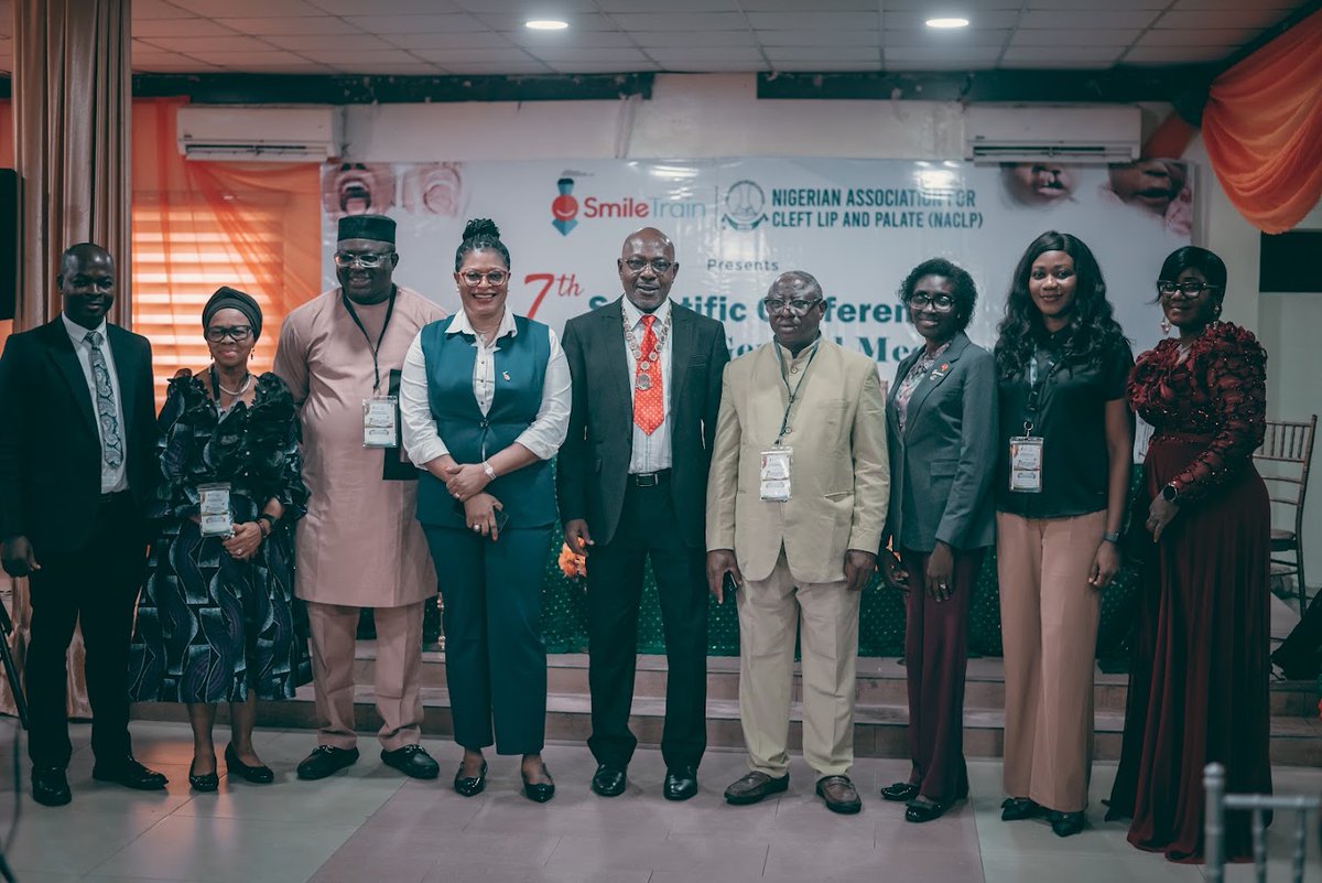 SmileTrainAfric's tweet photo. Over 250 cleft care pros gathered at #NACLP2026 in Port Harcourt. @SmileTrain leads with hope, early detection, and support. #SmileTrain #CleftCare #Nigeria https://t.co/Sb1MVApsgm