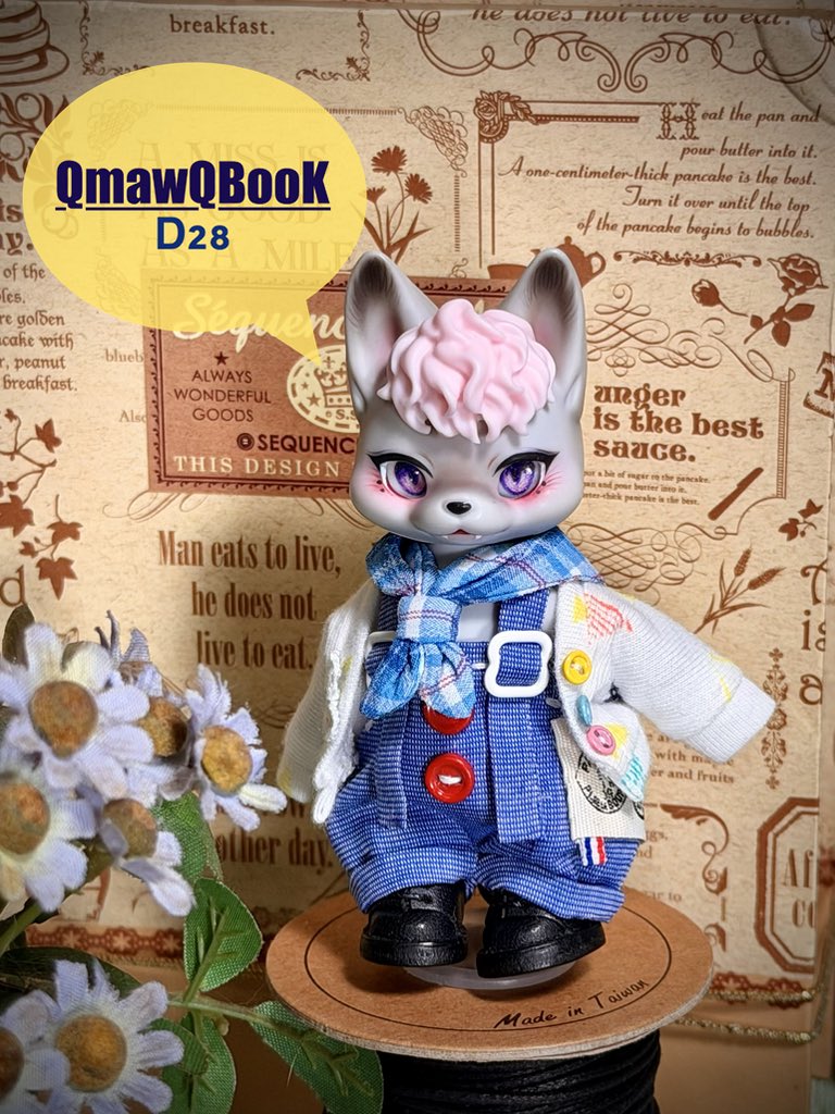 QmawQBooK's tweet photo. 販售詳情:https://t.co/3KlnIVr7XM
攤位名:QmawQBooK
攤位碼:D28
活動日期:2026年8月1日(六)
活動地點:三重區綜合體育館(捷運菜寮站三號出口)
本次小寵娃衣的新品有水手服套裝和單品配件,歡迎來攤選購🥰
#kumukuku #BJD #娃場 #皮諾丘的夢之島 #MDP29 https://t.co/DUOFdXDoUL