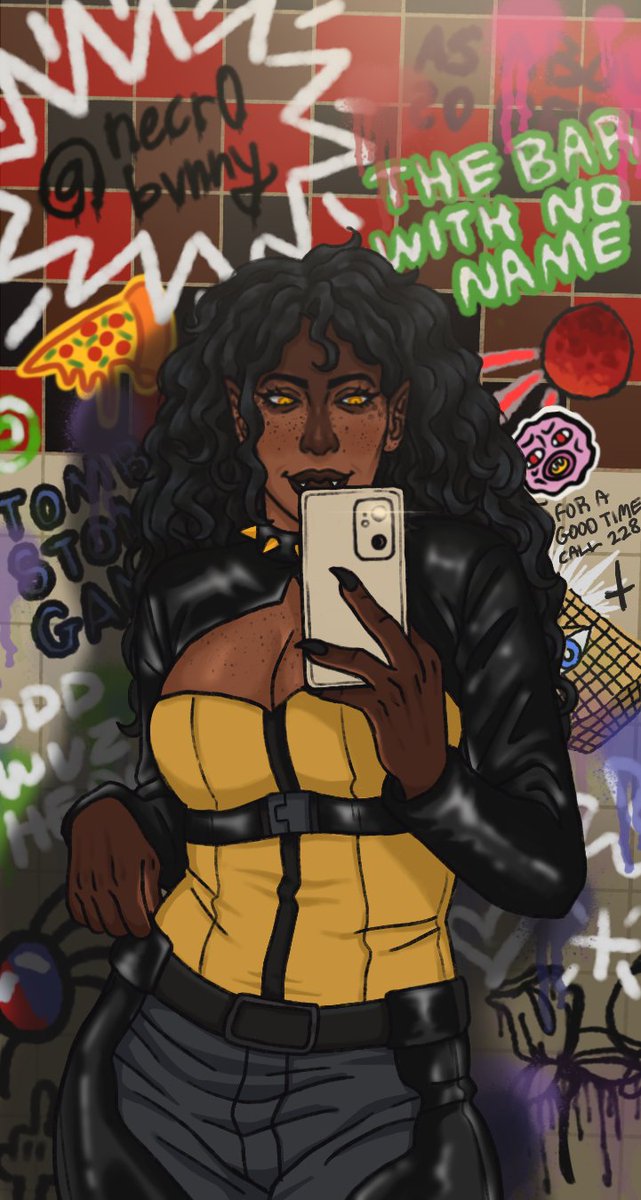 necr0bvnny's tweet photo. Older drawing but here’s Spider-Man oc, The Hyena / Dr. Kali Kavanah! Former Oscorp scientist turned villain who wants revenge on Osborn. Fuck the character limit or I’d write more here. #spidermanoc #spidersona #spiderman #spiderverse https://t.co/TFBq3Bo1is
