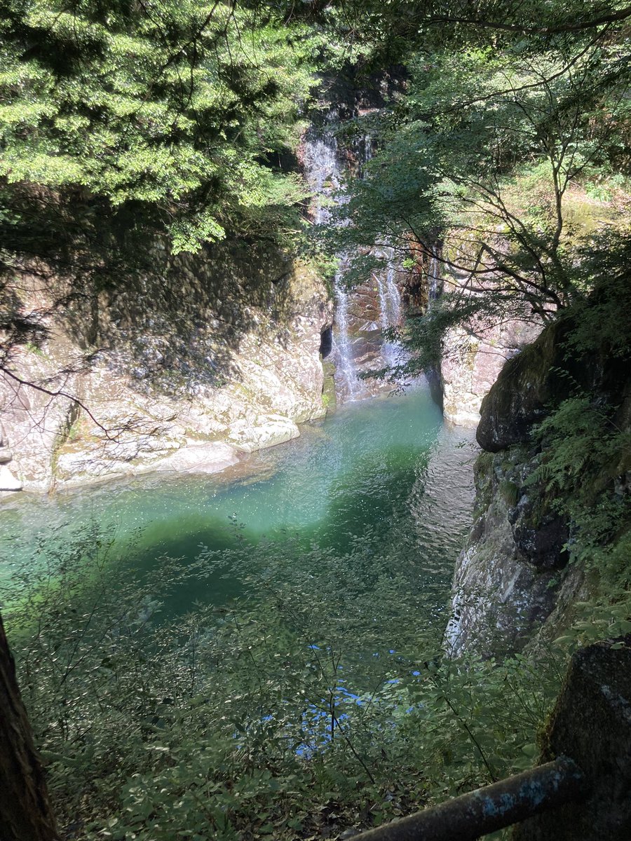 kqbochan's tweet photo. サンダルでは無理だったので最初にあった滝だけ
気が向いたらリベンジしようʔ•̫͡•ʔ https://t.co/LMrU1gge4G