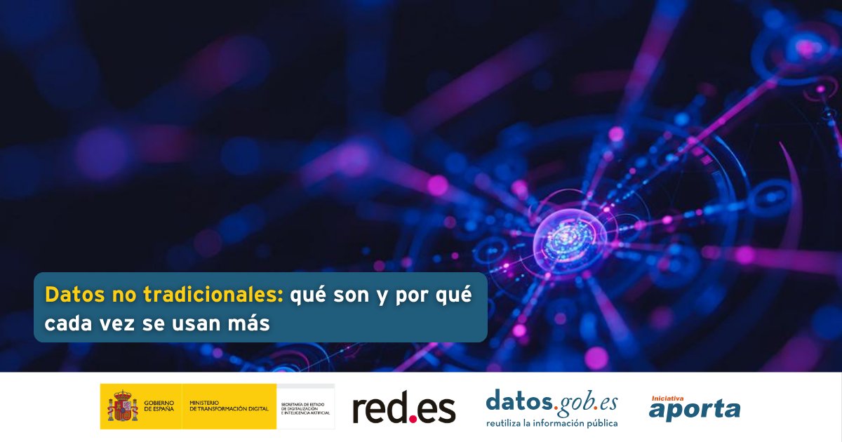 redpuntoes's tweet photo. 🤔 Los datos no siempre salen de una encuesta o censo.
A veces están en una compra, una llamada o una imagen de satélite.
🌍 En @datosgob te contamos cómo estos datos no tradicionales ya ayudan a mejorar la salud, anticipar emergencias o adaptar las ciudades al cambio climático. https://t.co/c63wlSnO9q