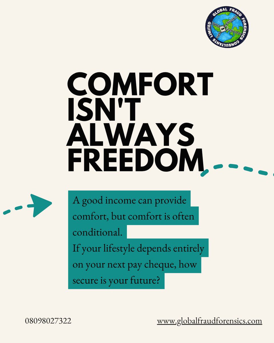 FraudXposeNG's tweet photo. Doing well isn’t just about earning more it’s about owning more and protecting what you’ve built.

Are you building wealth or just earning income?

📞 08098027322
📧 info@globalfraudforensics.com
🌐 https://t.co/Jf9X35D5Rw

#globalfraud #fraud https://t.co/xuhkddxRov