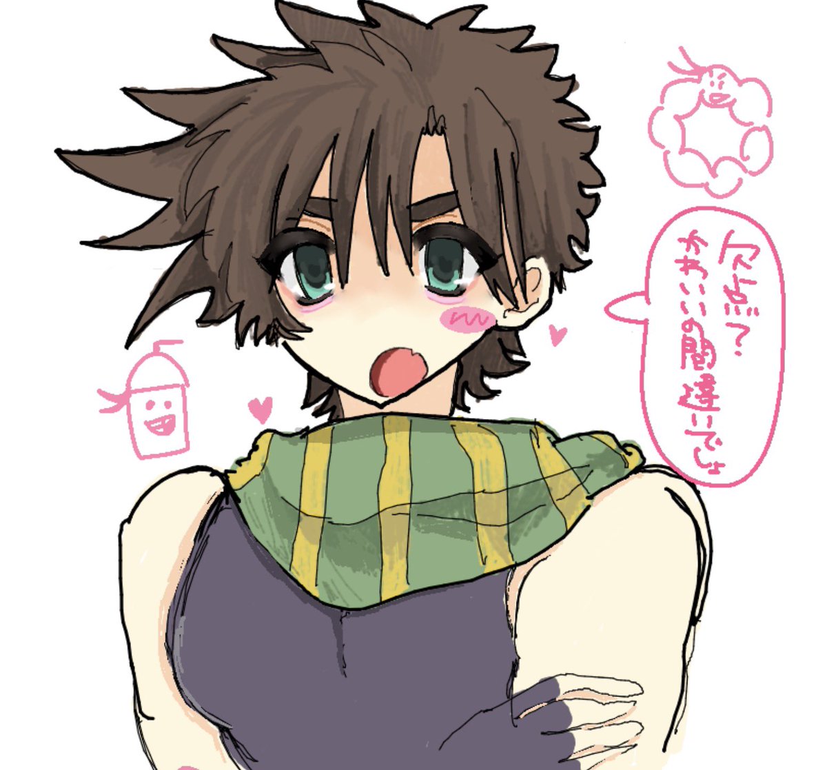 nunnun222nu_n's tweet photo. 萌え絵ごめんなさい(；ω；) https://t.co/jIXoOpTykq