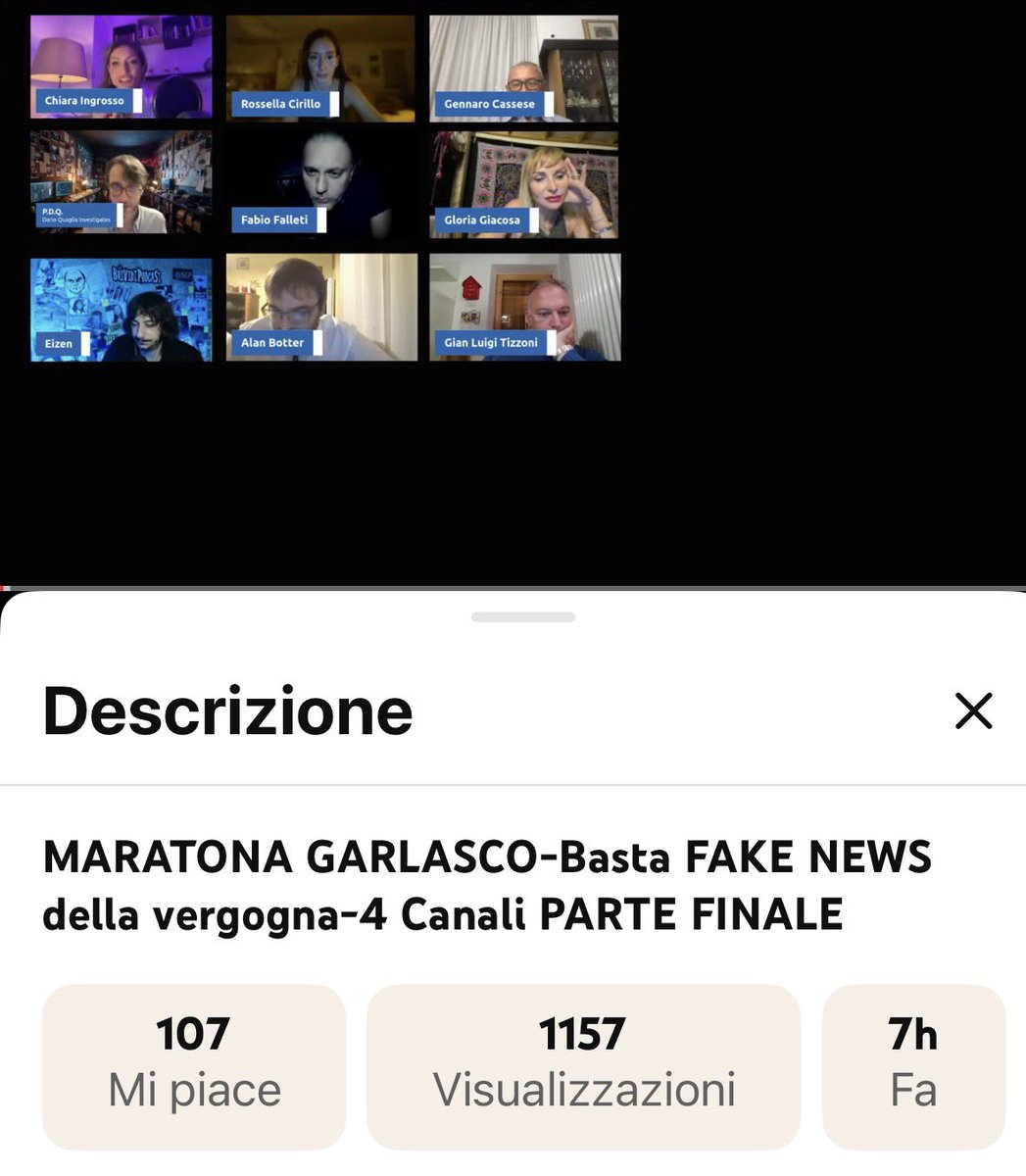 crichizzo's tweet photo. Beh un successone direi… #garlasco https://t.co/WheK8ziI5Z