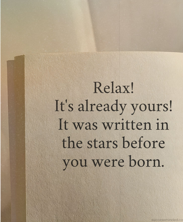 _SuccessMinded_'s tweet photo. Relax! https://t.co/kKMZUFmdz3