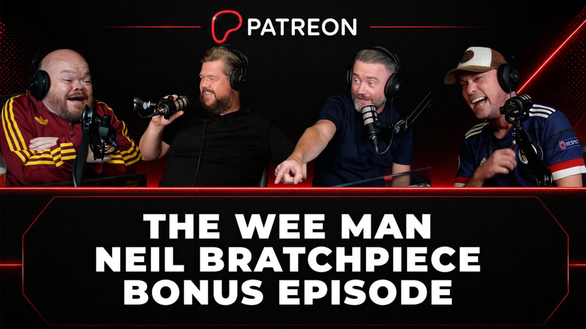 Pint2Shots's tweet photo. A Pint and Two Shots | Bonus Episode - The Wee Man Neil Bratchpiece

Neil joins the boys to talk Comedy, Rap Battles and being in a movie trailer!

If you want weekly bonus content, get signed up! ⬇️

https://t.co/y9EgPBaVeB https://t.co/St7YclHKZy