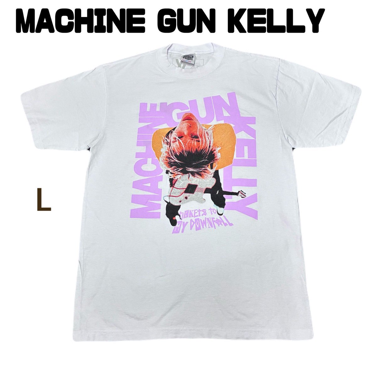furugiYUA's tweet photo. ＞＞＞古着屋YUA
⁡
Machine Gun Kelly👕
⁡
Tickets to My Downfall
ツアーTシャツ   Lサイズ
⁡
 #ticketstomydownfall 
 #machinegunkelly 
 #ツアーTシャツ
 #オフィシャル
 #us古着
⁡
￥2200-(込) https://t.co/FKZDIY42hg