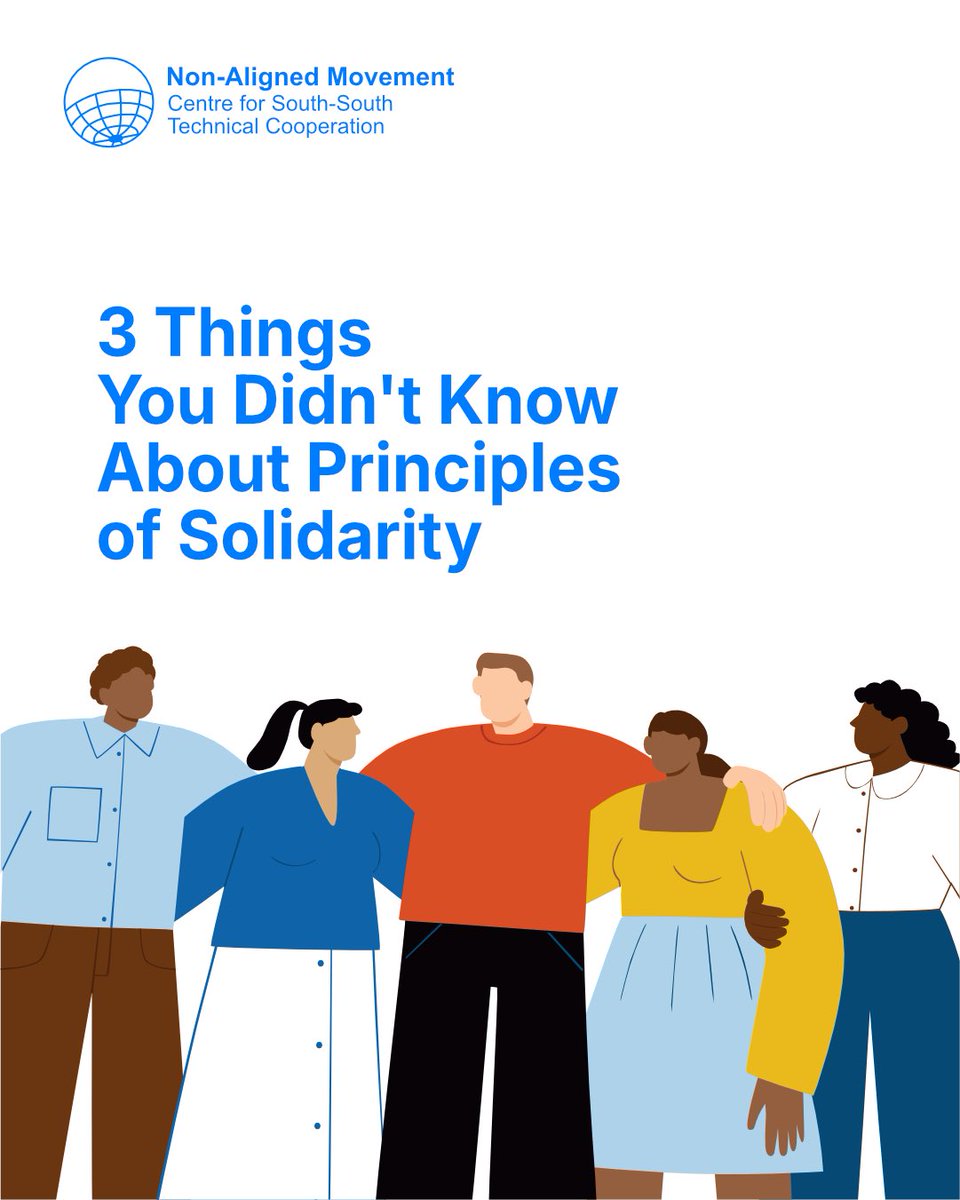 NAMCentre's tweet photo. True solidarity is built on equality, shared strength, and mutual respect. As The Bandung Spirit Lives On, modern development cooperation continues to shift from traditional donor dependencies toward genuine collaborative progress.

Save this post for your discussion! https://t.co/V8mNqC5m9P