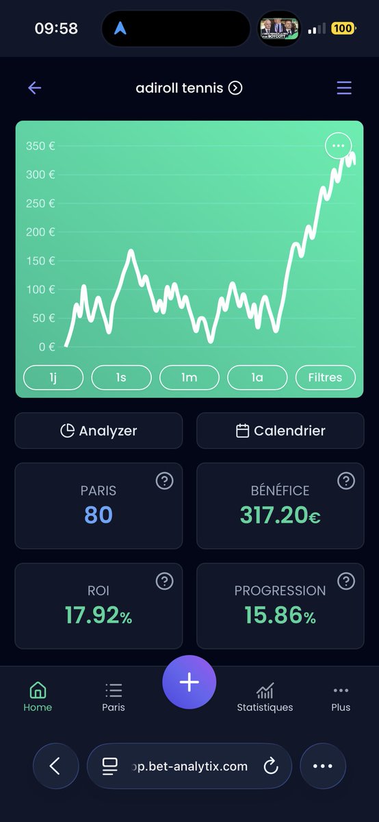 adibruh_tips's tweet photo. Bilan Juillet ✅
Objectif du mois : +5%
Résultat : +15,86%
Capital : 2000€ → 2297€
Bénéfice : +317€
ROI : 17,92%
80 paris joués
Un mois très solide, objectif clairement explosé.
On attaque août avec la même exigence.
Qui reste dans le train ? 🚆 Il reste de la place!
❤️ si tu suis le bankroll
#TeamParieur