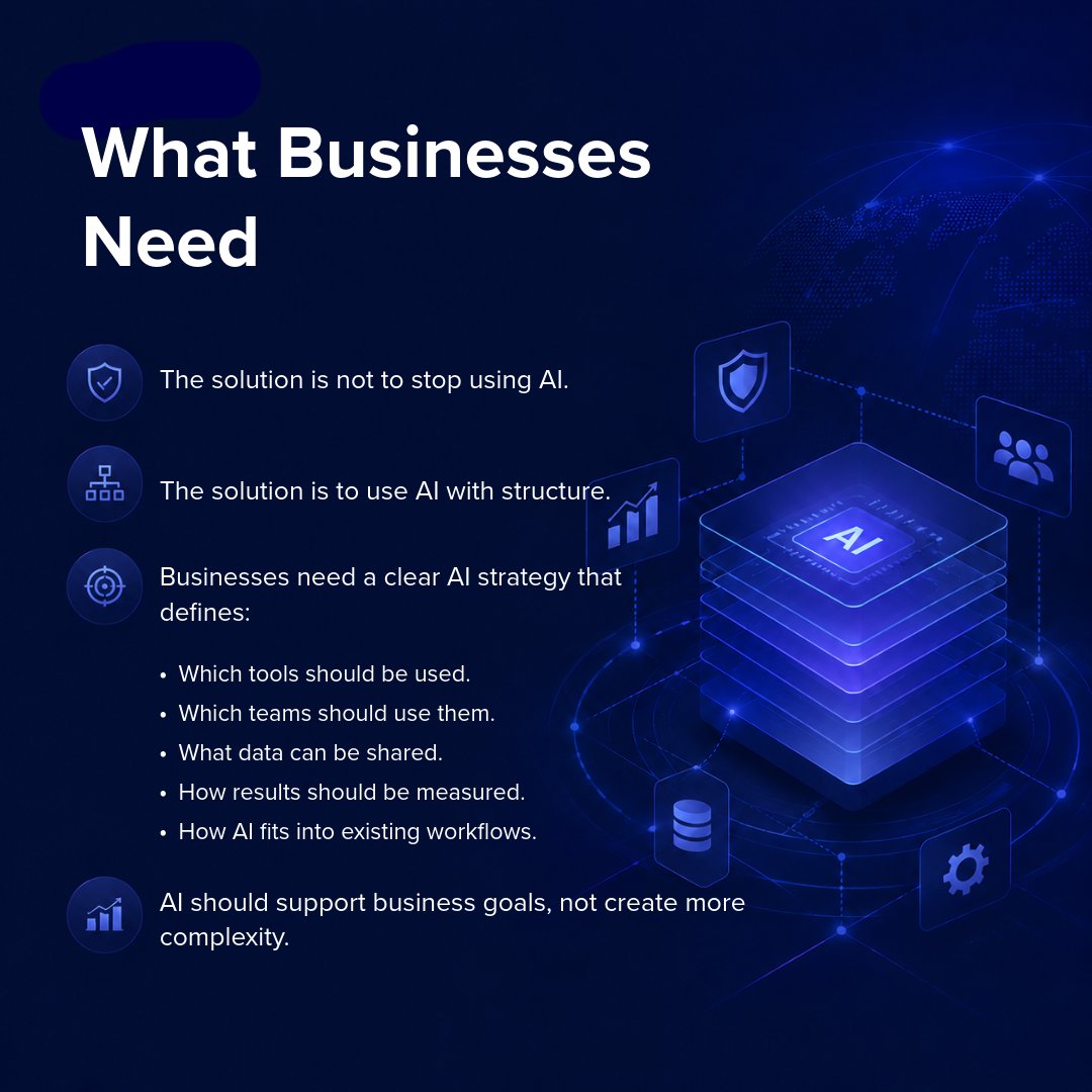 skyniche's tweet photo. AI is helping businesses move faster, work smarter, and improve everyday operations. But as more teams start using different AI tools, a new challenge is quietly growing inside many companies: AI sprawl.

#artificialintelligence #aistrategy #digitaltransformation #futureofwork https://t.co/NK0ek3qDZ6