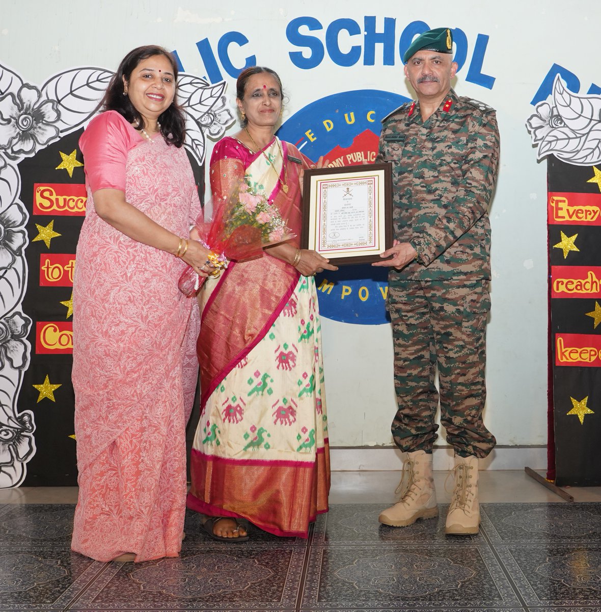 APSRKPURAM's tweet photo. 🎉 Celebrating Excellence! ✨
Army Public School, RK Puram proudly felicitated the CBSE Class X and XII.
The students were honoured with cash prizes, certificates, and trophies by the Chairman of the School and Commandant, AOC Centre, Brigadier Shailendra Singh. https://t.co/ycjUXpFSfd