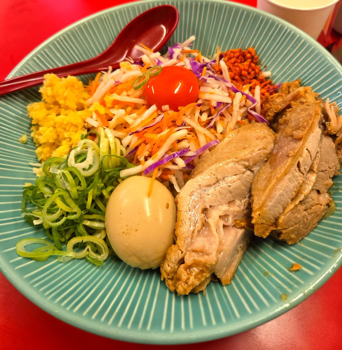 wi__fi__bot's tweet photo. こないだ食べたやつ今更やが冷やしまぜそば美味しかったです優勝！ https://t.co/xCyp27ngTe