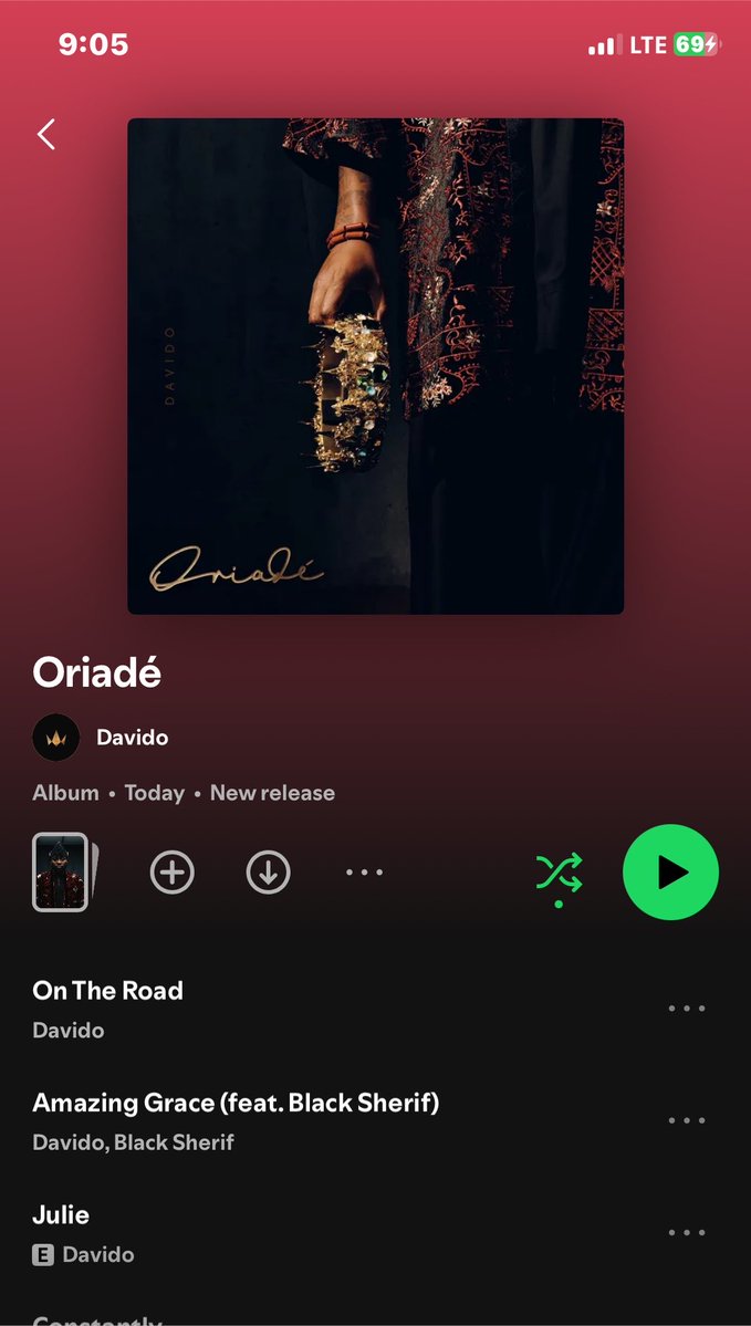 ibk_xoxo2's tweet photo. What’s your honest review on Davido’s new album? ORIADE 👑 https://t.co/xcJQu76CJv