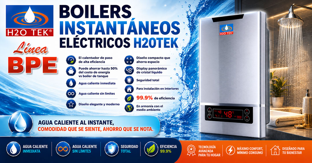 h2otek's tweet photo. Calentadores de agua instantáneos eléctricos, marca H2OTEK.
Todos los modelos disponibles en nuestra tienda https://t.co/K6YKZV7Oh8

#aguacaliente #calentadoresinstantaneos #Monterrey #CDMX #Guadalajara #Cancun

https://t.co/H81bpeKnQ6 https://t.co/aXcV9B5Waz