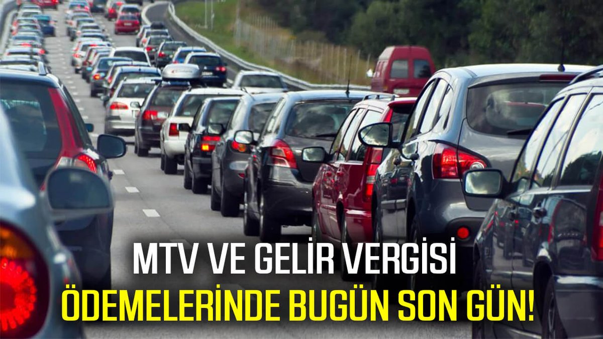 GazeteGercek's tweet photo. MTV ve gelir vergisi ödemelerinde bugün son gün https://t.co/QCZJsR7iBE #mtv #VergiSGKYapılandırma https://t.co/AKs6sT86PT